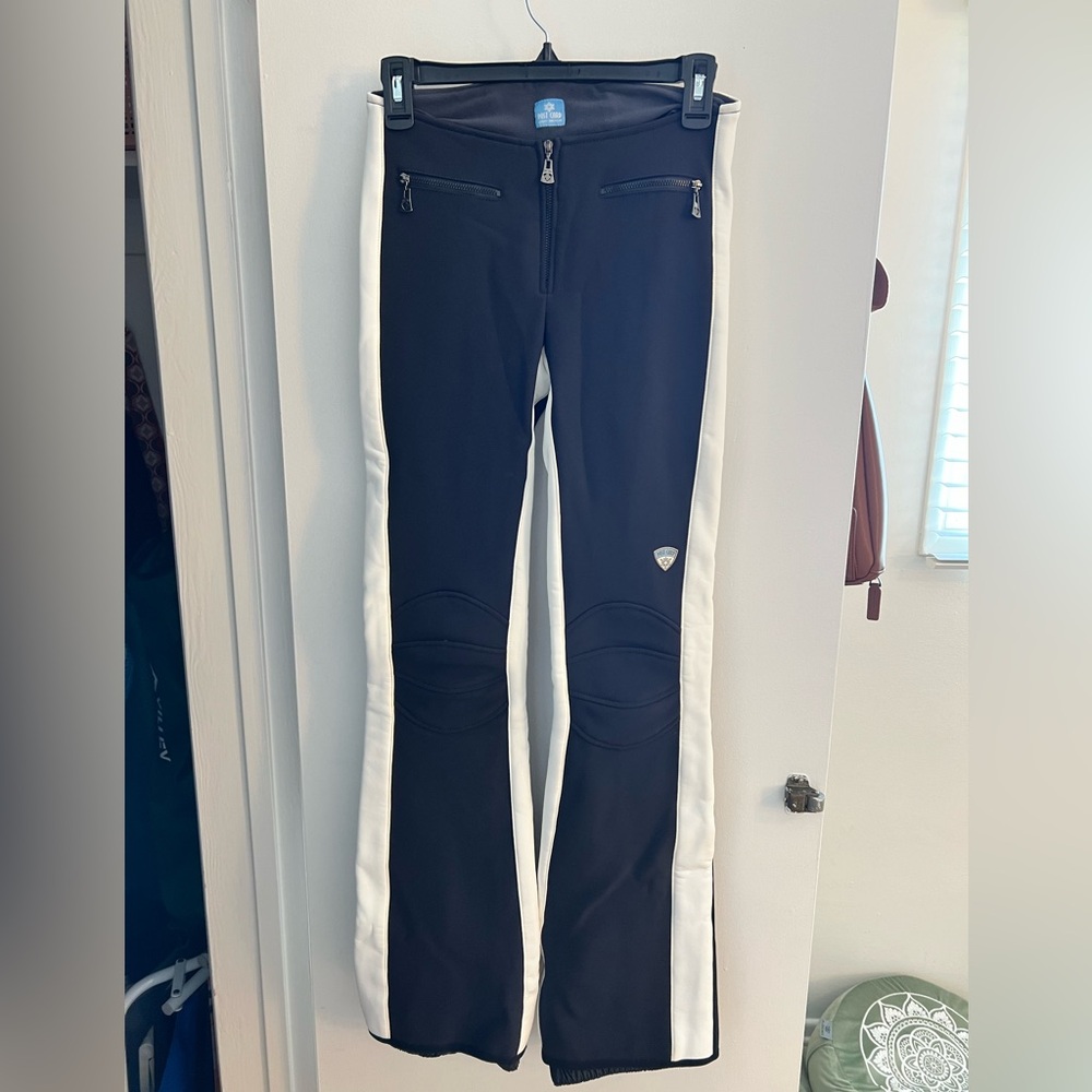 vintage Postcard ski pants, sz 2
